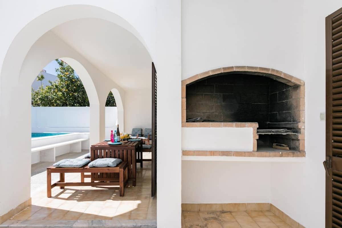 Beachfront Villa With Private Pool In Manta Rota Vila Nova de Cacela Extérieur photo