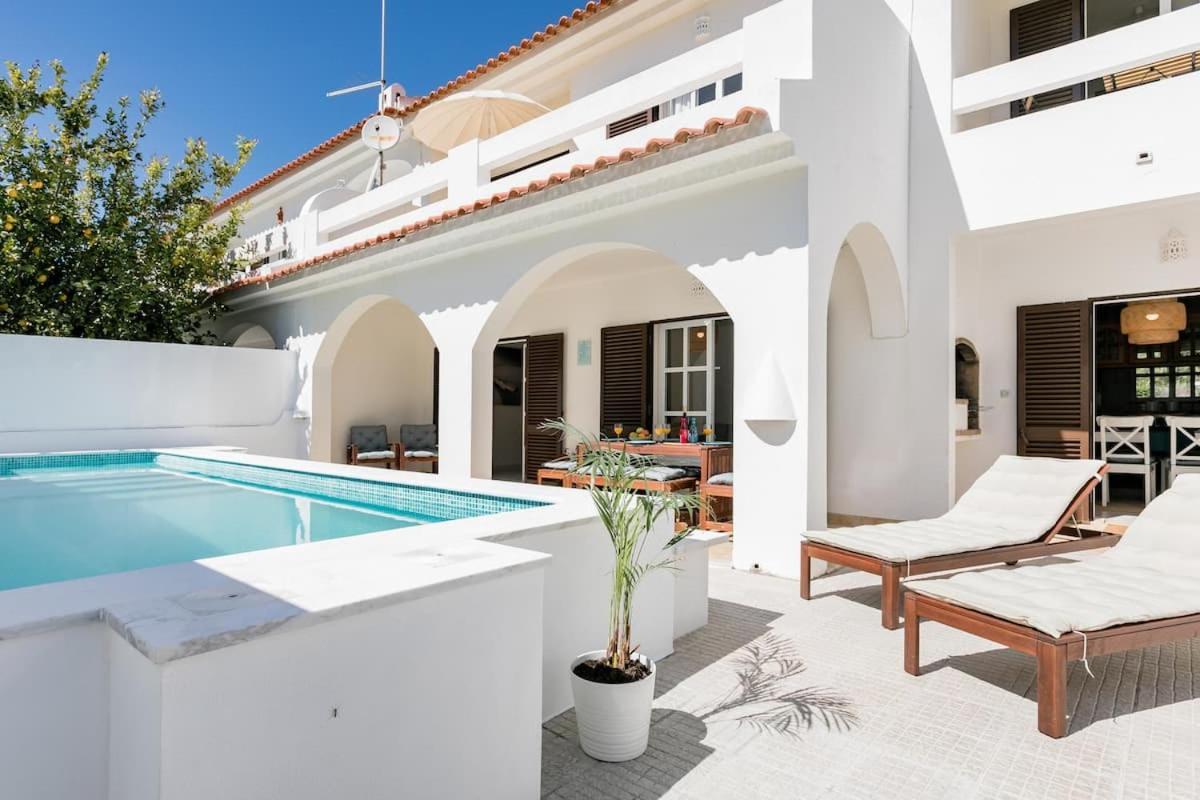 Beachfront Villa With Private Pool In Manta Rota Vila Nova de Cacela Extérieur photo